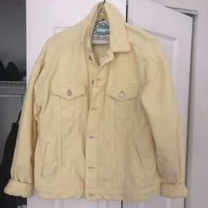 Yellow Corduroy Jacket